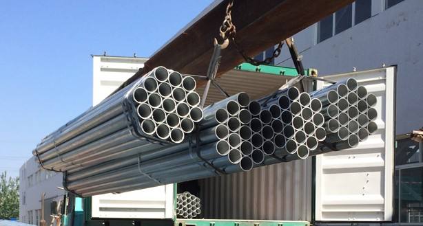 Superficie desnuda o pintada de la tubería de acero del carbono del horario 10 de DELLOK ASTM A53 A36 1