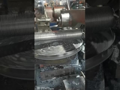 DELLOK Aluminio 1100 Tubo de aleta espiral con soldadura a base de níquel.