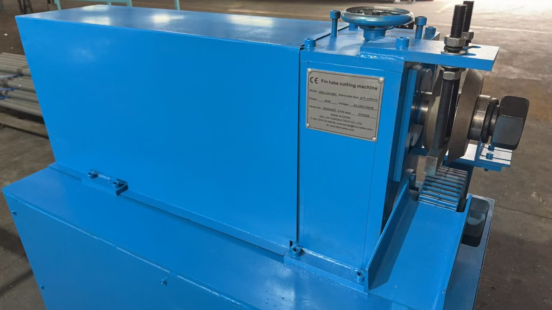 Últimos blogs de la empresa sobre Máquina de corte de tubos de aleta enviada con éxito