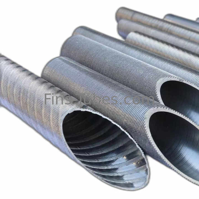 comprar DELLOK Venta de fábrica de alta calidad Profesional tubo de cobre con aletas bajas tubo de aletas para intercambiadores de calor online manufacture