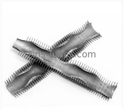 comprar DELLOK Extrusión de tubos de aluminio con aleta de transferencia de calor online manufacture