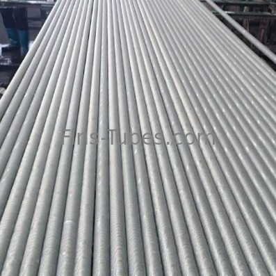 comprar DELLOK Chiller de aire de aluminio de acero inoxidable tubo de aleta extrudido online manufacture