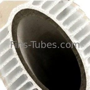 comprar DELLOK Tubo de aleta extruido ASME SA215 Tubos de aluminio extruidos online manufacture