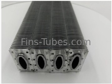 comprar DELLOK Aluminio 1100 Tubo de aleta espiral con soldadura a base de níquel. online manufacture