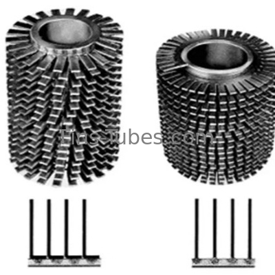 comprar DELLOK Tubo de enfriamiento de aleta dentada/tubo de aleta dentada en espiral online manufacture