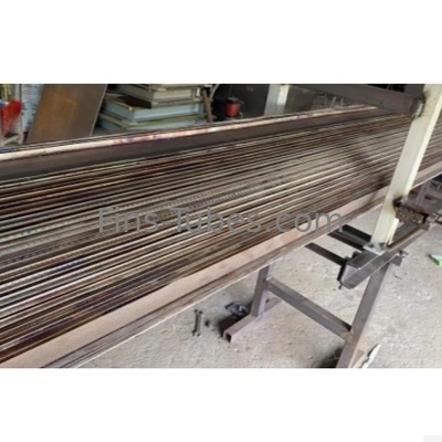 comprar DELLOK Tubo de aleta longitudinal de acero inoxidable soldado de acero carbono online manufacture
