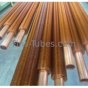 comprar DELLOK T2 TP2 C122000 Tubo de cobre de aleta de bobina soldado con láser online manufacture