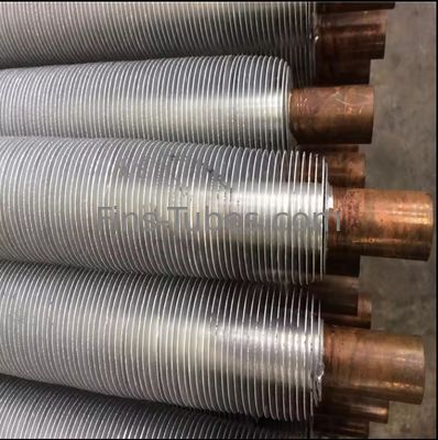 comprar Intercambiador de calor de alta resistencia a la corrosión con tubo aleteado con OD de tubo de 12 mm, máx. 50,8 mm, diseñado para transferencia de calor Fabricación en línea