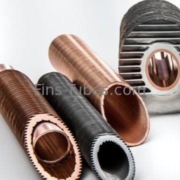 comprar Delloc tubo de cobre incorporado con aletas de la máquina de temperatura nominal -40\u00b0C a 400\u00b0C online manufacture