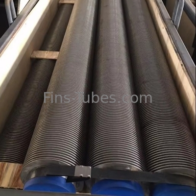 comprar Tubo de aleta de acero al carbono de cobre 0,3-1,2 mm Tubo de aleta de 2,5-20 mm Espaciado 16-63 mm Od online manufacture