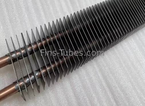 comprar Tubos de aluminio de aleta baja con transferencia de calor mejorada, revestimiento anodizado de borde de aleta lisa online manufacture
