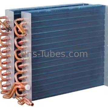 comprar Fabricación industrial máquina de transferencia de bobina de enfriador por evaporación tubo condensador Cooper tubo intercambiador de calor online manufacture