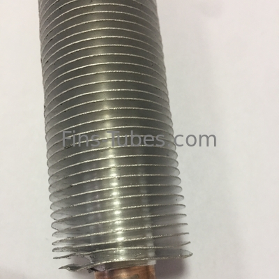 comprar El bimetal inconsútil TP304 de la longitud el 18m del refrigerador de aire de DELLOK sacó tubo de aleta online manufacture