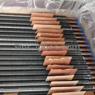 comprar Tubo de aleta cuadrado de aluminio del cobre Alu1060 16m m del condensador de DELLOK online manufacture