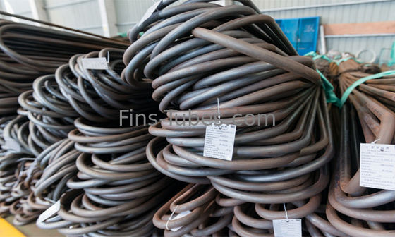 calidad  DELLOK Spiral Evaporator Carbon Steel SA210 U Bend Tube Exhaust Pipe fábrica