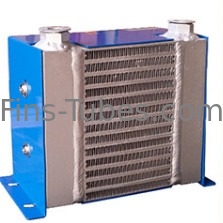 comprar El alambre de la protuberancia de DELLOK hiere el tubo de aleta refrescado aire de los cambiadores de calor de 16m m online manufacture