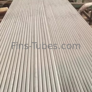 comprar El tubo de aleta de aluminio de DELLOK 1100 graneó el grueso 0.45m m prensados online manufacture