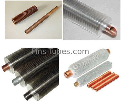 DELLOK Máquina de tubos de aleta extrudida para intercambiadores de calor y refrigeradores con tubo de aleta alta bimetálico