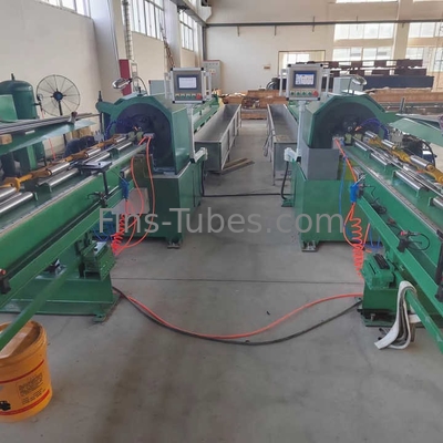 Máquina de soldadura de tubos con aletas bajas Dellok