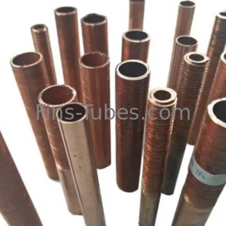 DELLOK Intercambiador de calor Tubos de cobre extrudidos con aletas bajas