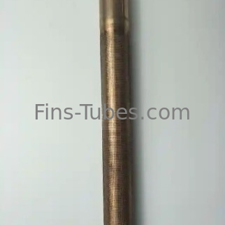 DELLOK Intercambiador de calor Tubos de cobre extrudidos con aletas bajas