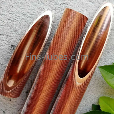 DELLOK Groove interno/Interior/Interior tubo de aluminio de aleta baja,cubo de aleta baja