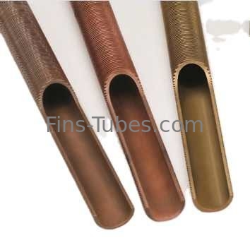 DELLOK Groove interno/Interior/Interior tubo de aluminio de aleta baja,cubo de aleta baja
