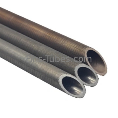 Tubo de aleta baja integral de titanio de aleación de cobre Dellok