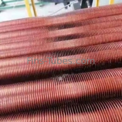 DELLOK tubo de aleta de tipo G incorporado para enfriador de aire