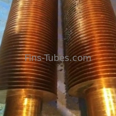 DELLOK Cobre G Tubo con aletas incorporado para condensadores