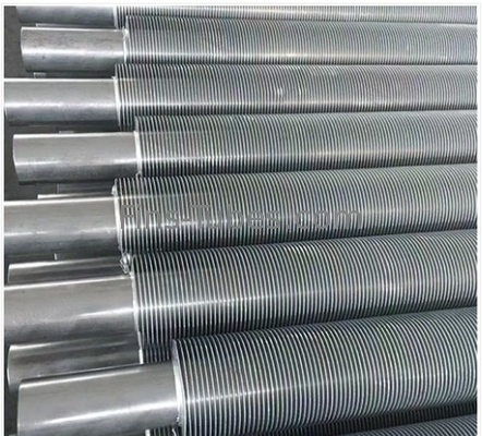 DELLOK Tubo de aleta de intercambiador de calor extrudido dentado A106 Gr.B
