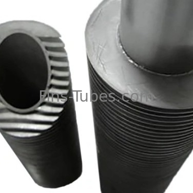 DELLOK Tubo de aleta extrudido de cobre y aluminio para enfriadores de maquinaria