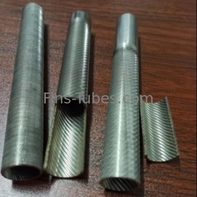DELLOK Refinado de petróleo tubo de aluminio con aletas de acero carbono