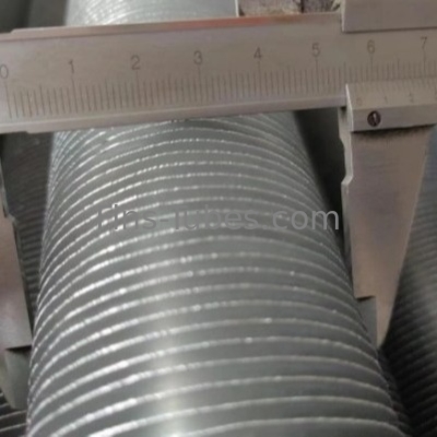DELLOK SA179 AL1060 Intercambiador de calor de tubo de aleta bimetálico extruido