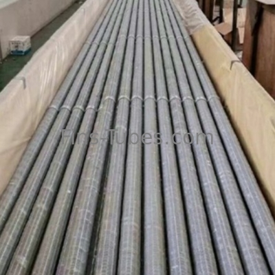 DELLOK Tubos de refrigeración de cobre de aleta de aluminio para radiadores