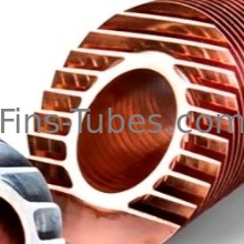 DELLOK Tubos de aleta extrudidos para intercambiadores de calor para condensadores refrigerados por aire