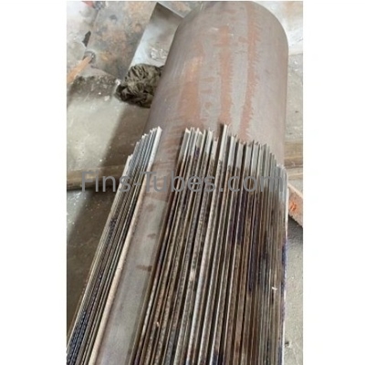 DELLOK ASTM A106 Tubo longitudinal con aletas de acero sin costuras