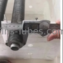 DELLOK Reboiler tubo de aleta soldado por láser en espiral