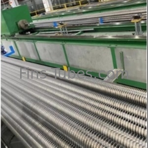DELLOK Tubo de acero inoxidable de 304 bobina de tubo de aleta soldado por láser