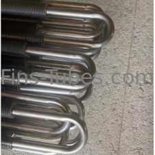 DELLOK TP316Ti U Tipo de bobina de tubo de aleta soldada por láser