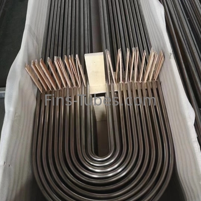 Tubería del cambiador de calor del paquete de tubo de la curva en U de DELLOK SeamlessTreated A179