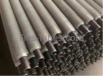 DELLOK Tubo con aletas de acero y aluminio Tipo extrudido