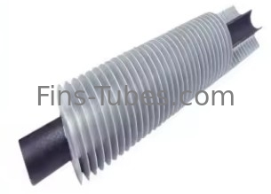 DELLOK Tubo de aleta de aluminio extrudido para intercambiadores de calor