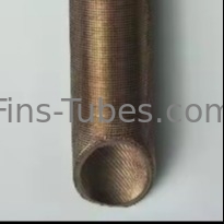 DELLOK Intercambiador de calor Tubos de cobre extrudidos con aletas bajas