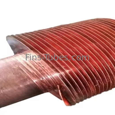 Tubos con aletas de aluminio personalizados con tubo de 0,3-3 mm