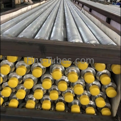 DELLOK 10 aletas por pulgada Tubos de acero al carbono con aletas con presión nominal de hasta 2000 psi