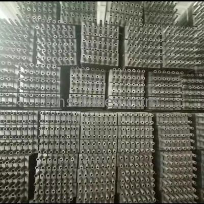 DELLOK Tecnología de laminado de aleta de aluminio tubo de aleta baja con alta eficiencia de transferencia de calor