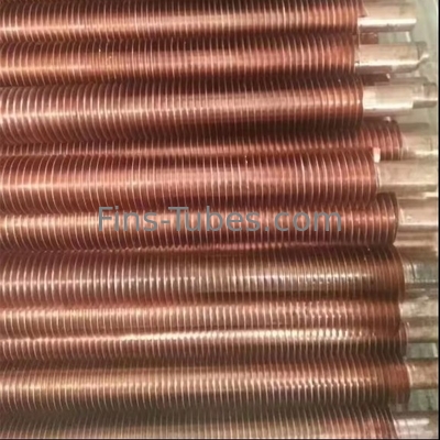 DELLOK Alta eficiencia de transferencia de calor tubo de aleta extruido para tubo desnudo Od 8-51 mm