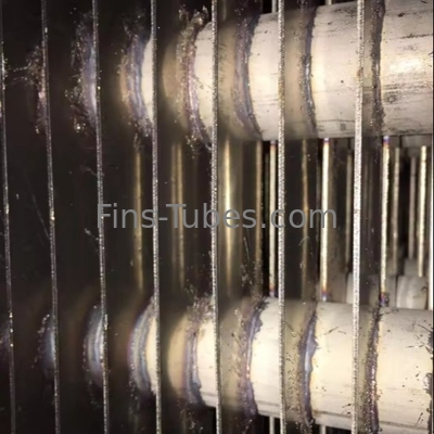 DELLOK Capacidad diaria de hasta 3500 metros tubo de aleta de aluminio para solución de refrigeración industrial