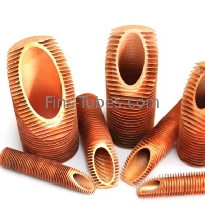 DELLOK Tubos de aluminio con aletas OD73.5mm Capacidad diaria de hasta 3500 metros para disipación de calor